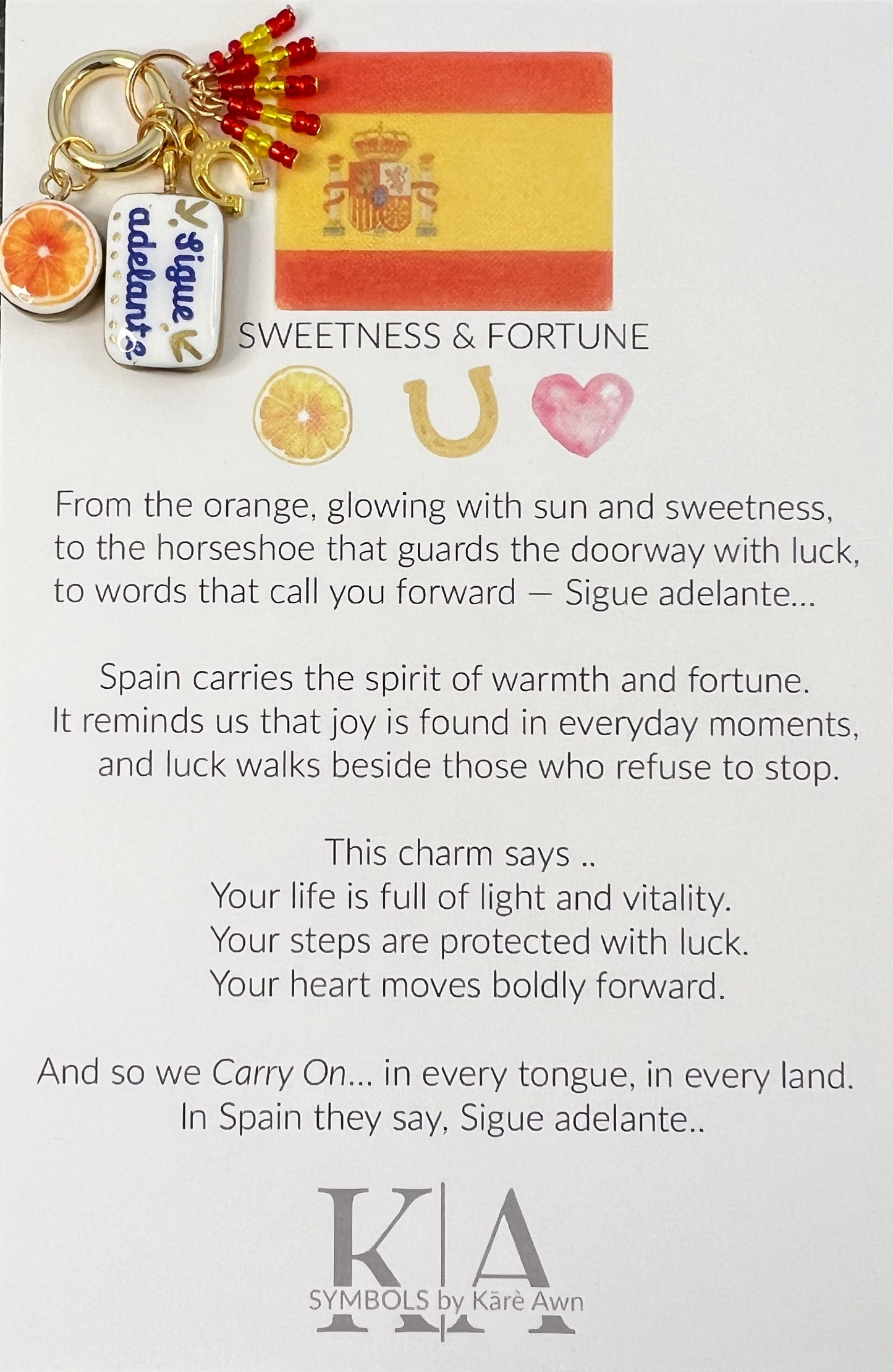Spain- Sweetness & Fortune